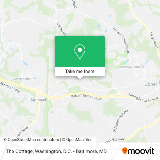 The Cottage map