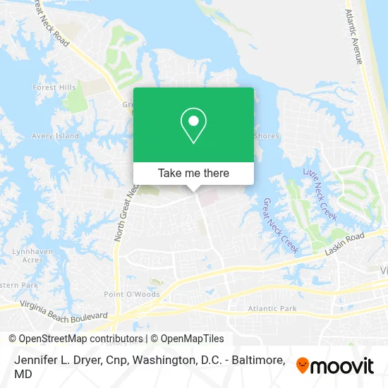 Jennifer L. Dryer, Cnp map