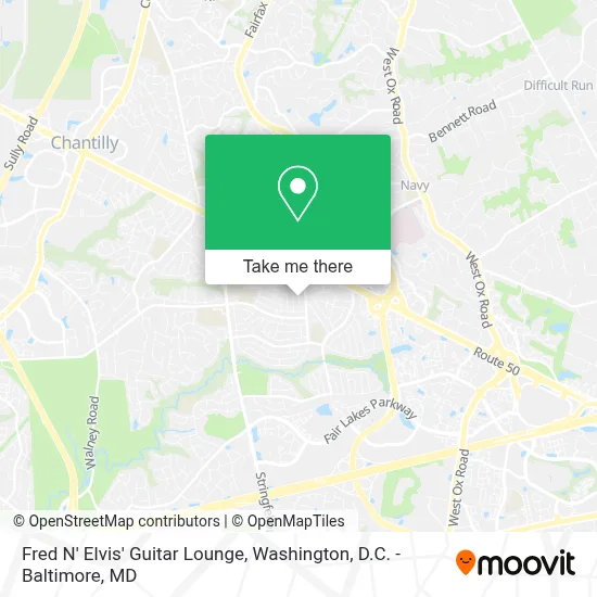 Fred N' Elvis' Guitar Lounge map