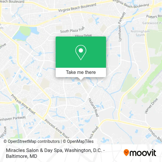Miracles Salon & Day Spa map