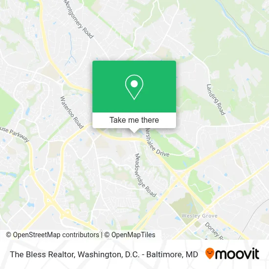 The Bless Realtor map