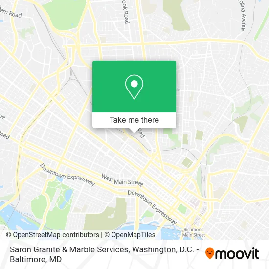 Saron Granite & Marble Services map