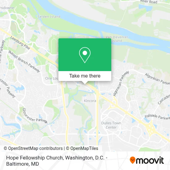 Hope Fellowship Church map