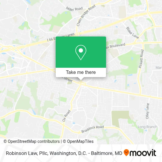 Robinson Law, Pllc map