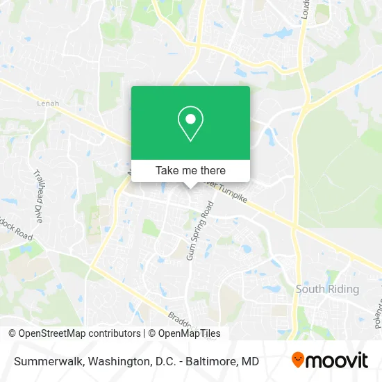 Summerwalk map
