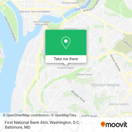 First National Bank Atm map