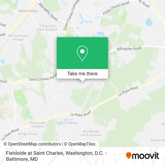 Fieldside at Saint Charles map