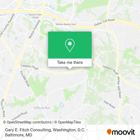 Gary E. Fitch Consulting map