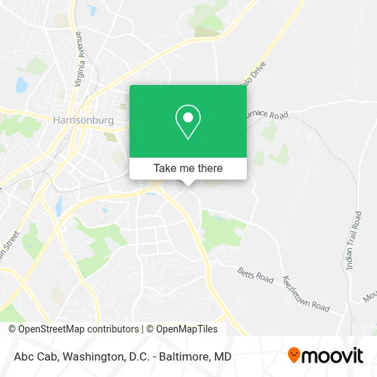 Abc Cab map