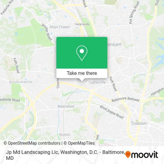 Jp Md Landscaping Llc map
