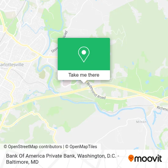 Bank Of America Private Bank map