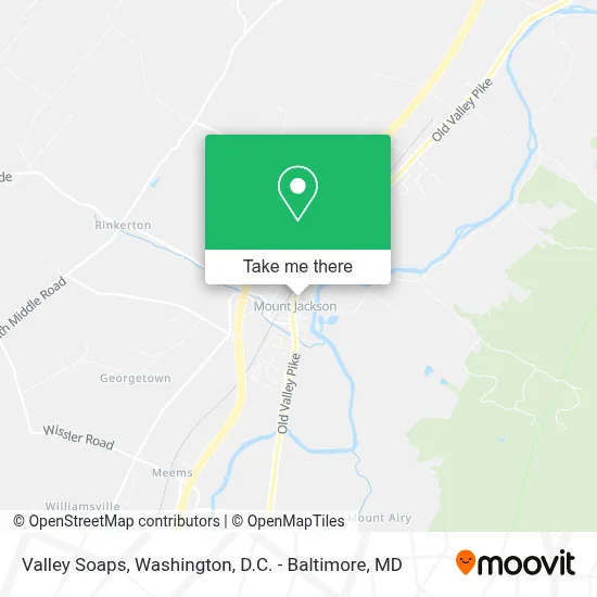 Valley Soaps map