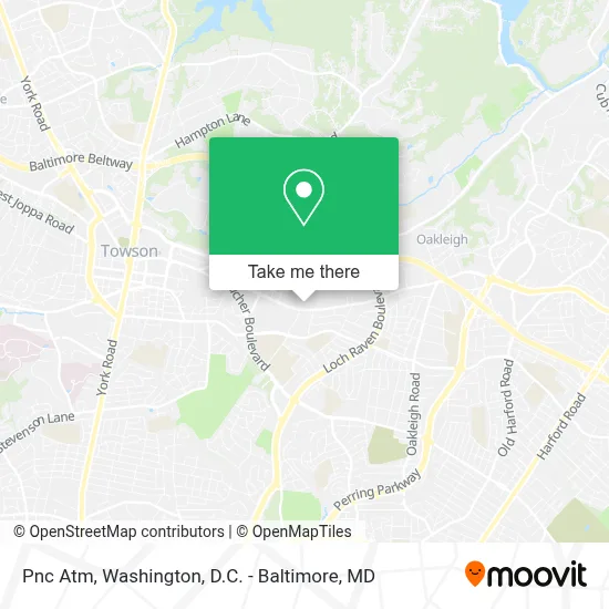 Pnc Atm map
