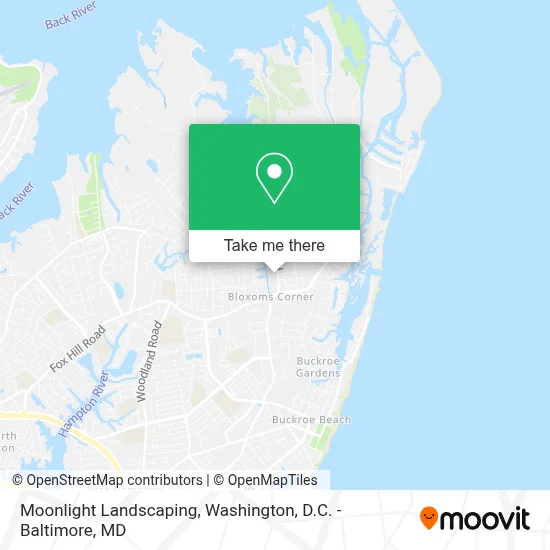 Moonlight Landscaping map