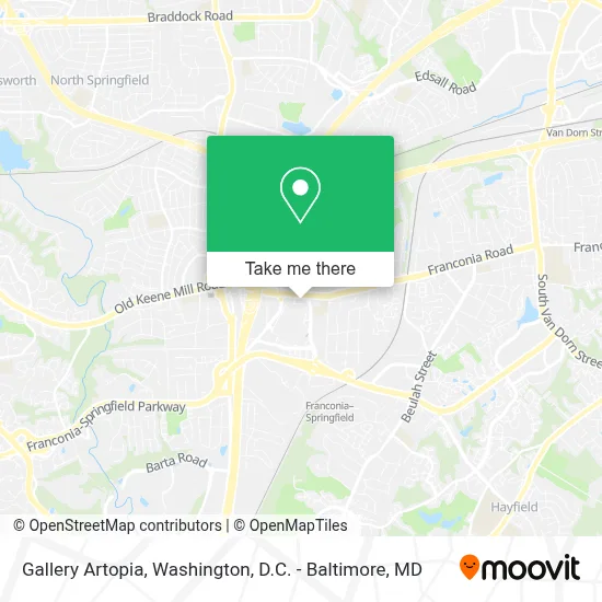 Gallery Artopia map