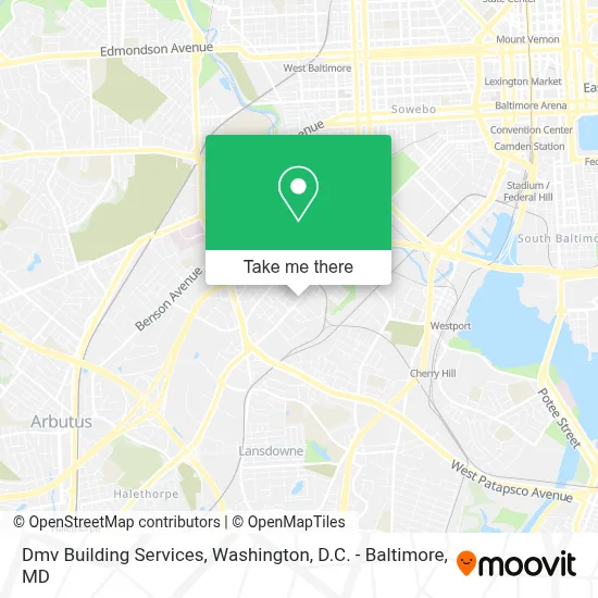 Dmv Building Services map