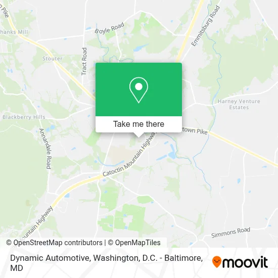 Dynamic Automotive map