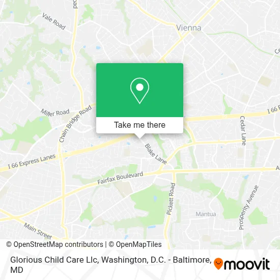 Glorious Child Care Llc map