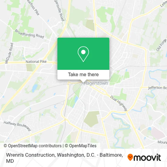 Wrenn's Construction map