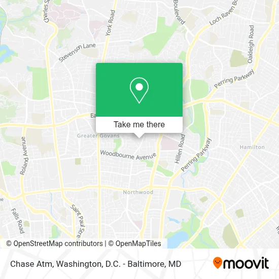 Chase Atm map