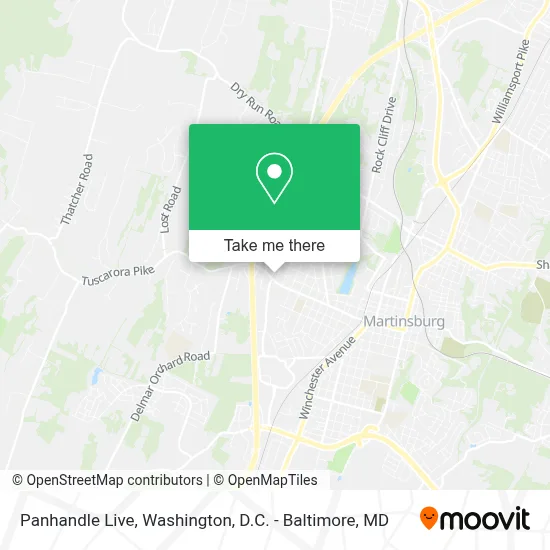 Panhandle Live map