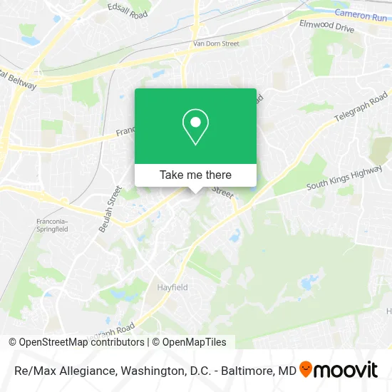 Re/Max Allegiance map