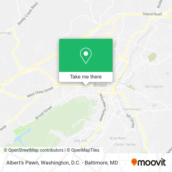 Albert's Pawn map