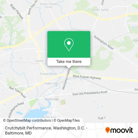 Crutchybilt Performance map