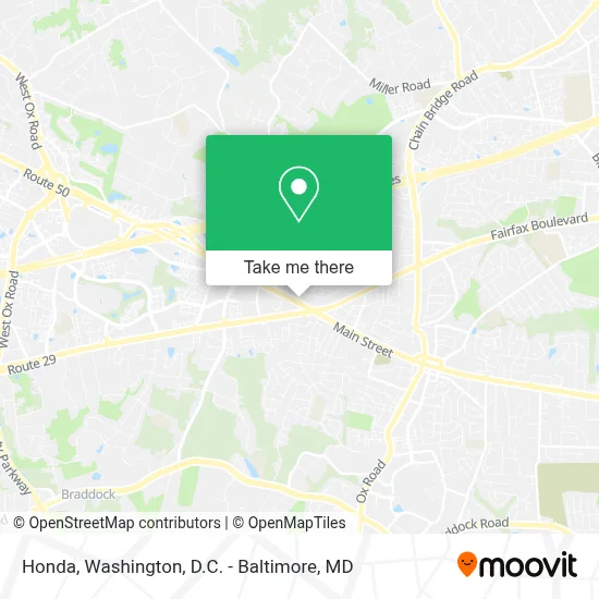 Honda map