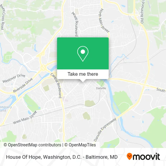House Of Hope map