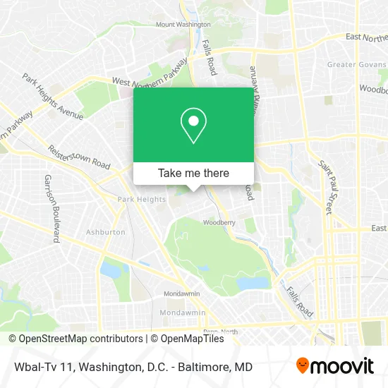 Wbal-Tv 11 map