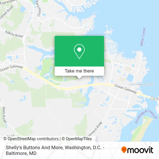Shelly's Buttons And More map