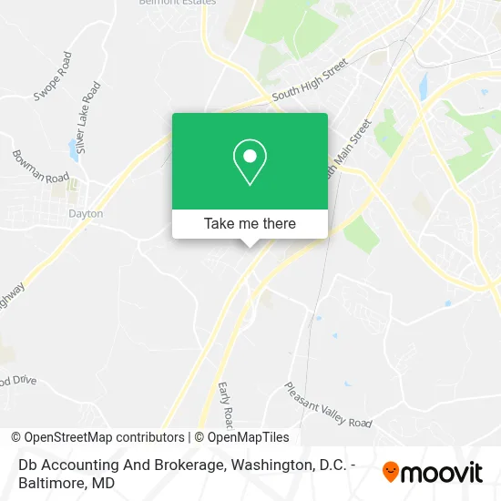 Db Accounting And Brokerage map