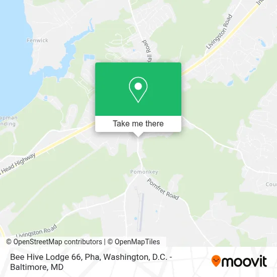 Bee Hive Lodge 66, Pha map