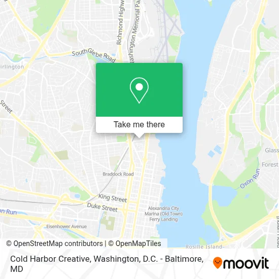 Cold Harbor Creative map