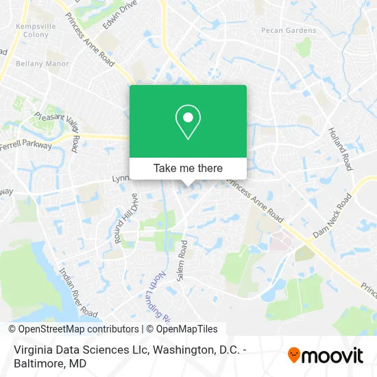 Virginia Data Sciences Llc map