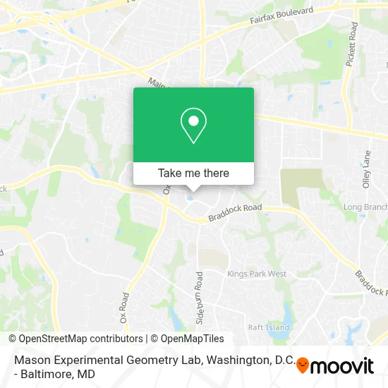 Mason Experimental Geometry Lab map
