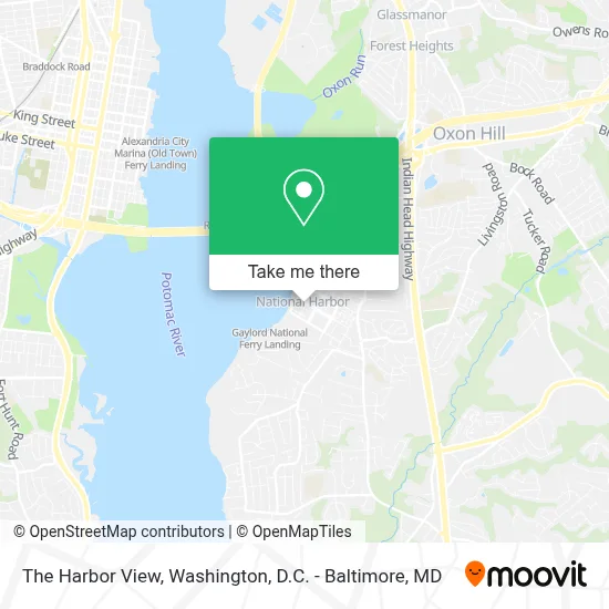 The Harbor View map