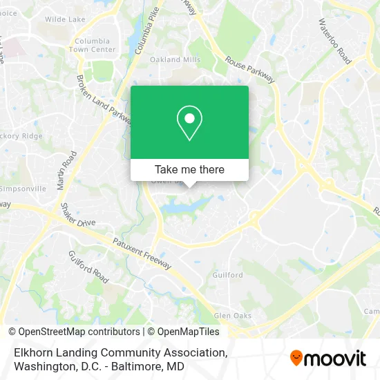 Elkhorn Landing Community Association map
