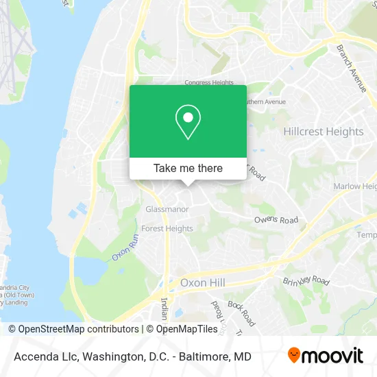 Accenda Llc map