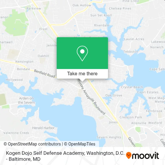 Kogen Dojo Self Defense Academy map