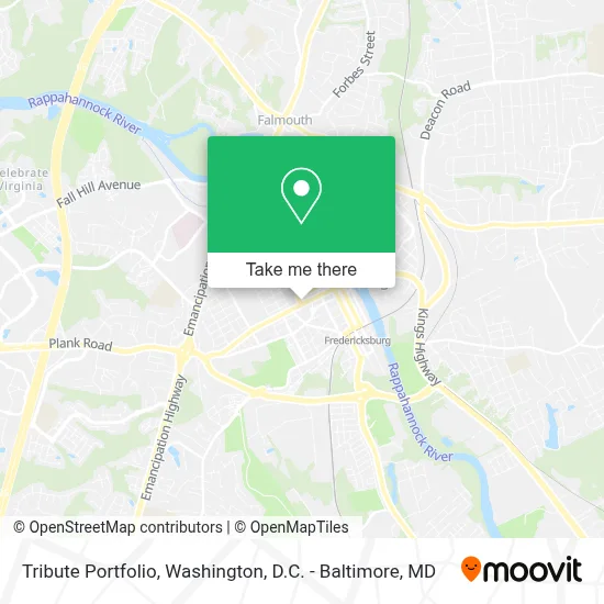 Tribute Portfolio map