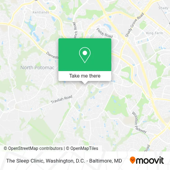 The Sleep Clinic map