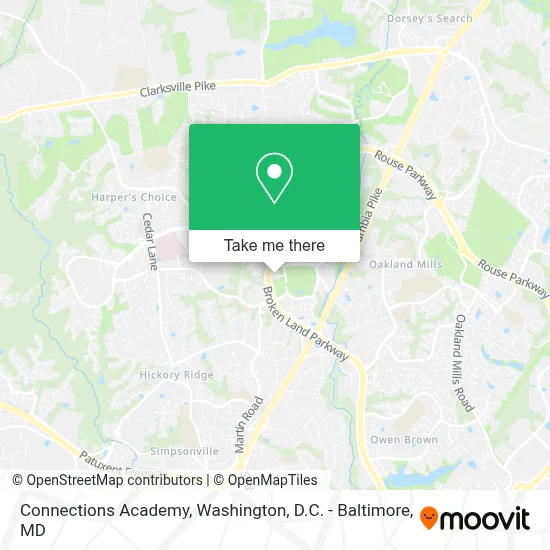Connections Academy map
