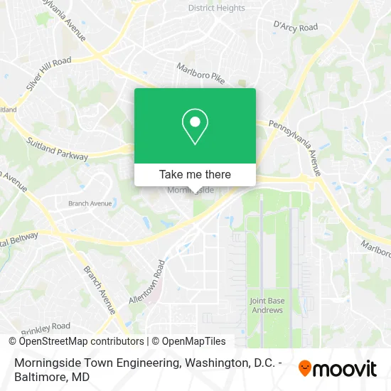 Morningside Town Engineering map