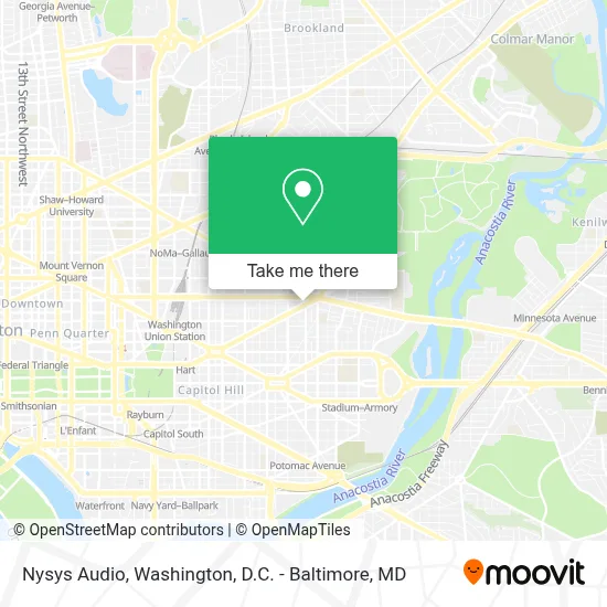Nysys Audio map