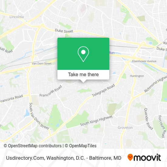 Usdirectory.Com map