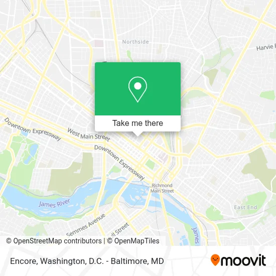 Encore map