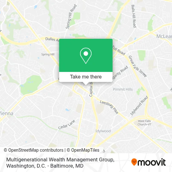 Multigenerational Wealth Management Group map