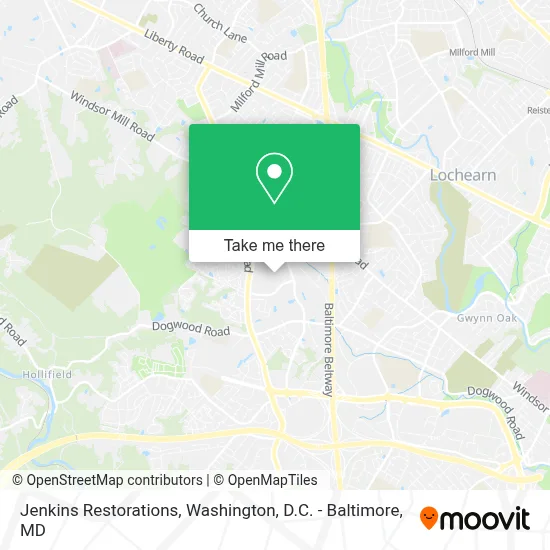 Jenkins Restorations map